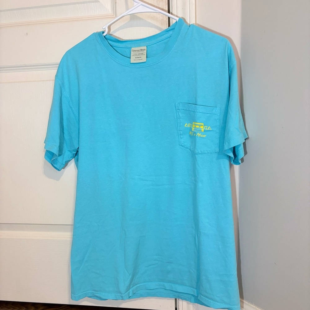 TWO SHIRT DEAL !!!Blue and White Graphic T-Shirt
